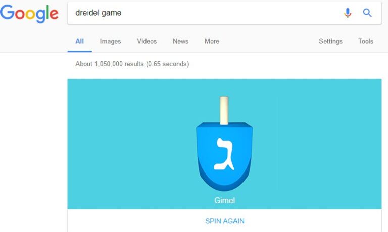 Google Dreidel