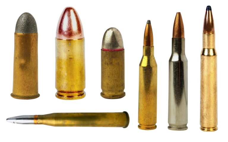 Full metal jacket bullets