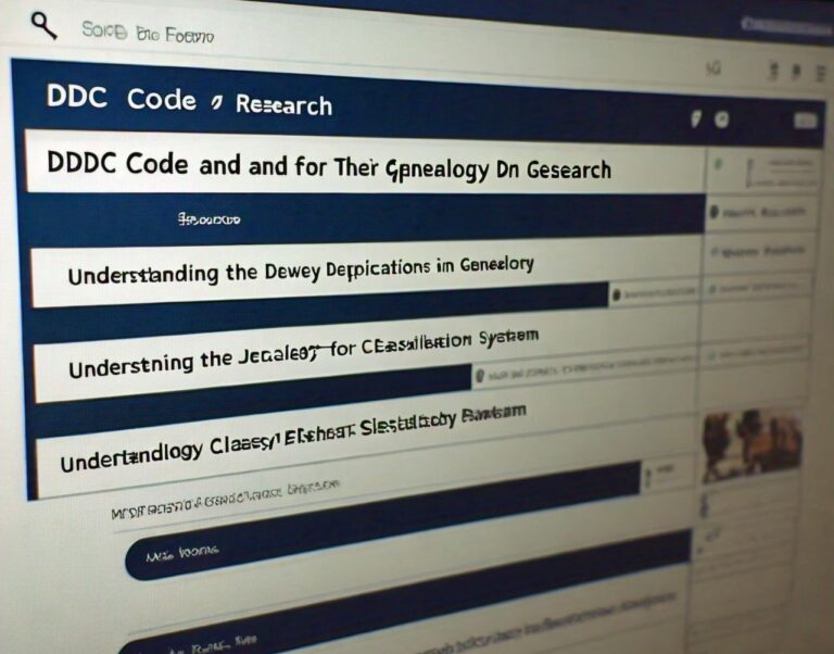 How to Use a DDC Code Forum for Genealogy Research