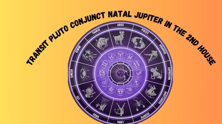 Transit Pluto Conjunct Natal Jupiter in the 2nd House