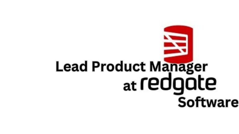 Lead Product Manager at Redgate Software